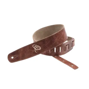 ORTEGA OSSU-30 COURROIE GUITARE SUEDE CARAMEL Remise