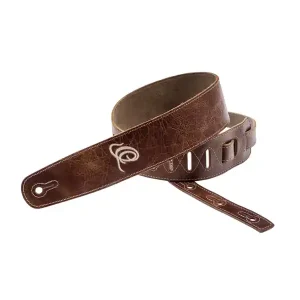 Must-Have ORTEGA OSSU-50 COURROIE GUITARE SUEDE VINTAGE MALT