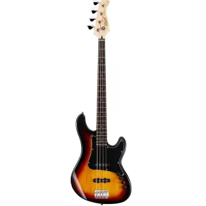 Nouvelle Collection CORT GB34JJ3TS BASSE ELECTRIQUE SUNBURST SATINÉ