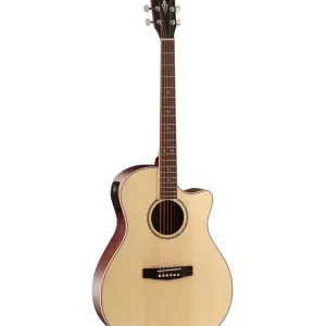 Nouveauté CORT GA-MEDXOP GUITARE FOLK ELECTRO NATURELLE OPEN PORE