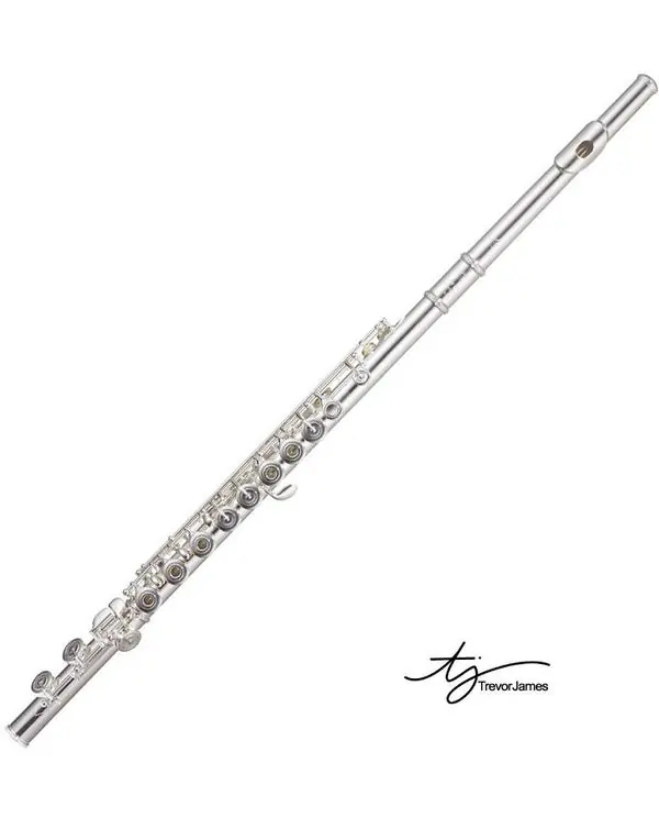 Satisfait Ou Remboursé TREVOR JAMES VIRTUOSO FLUTE TRAVERSIERE TETE & TUBE ARGENT avec étui