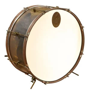 Affaire À Saisir A&F Drum Co. Raw Brass Royal Bass Drum 14x22‘‘