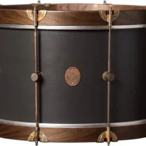 Pas Cher A&F Drum Co. Club Series 14x24‘‘ Bass Drum with Maple Hoops - Charcoal Gray