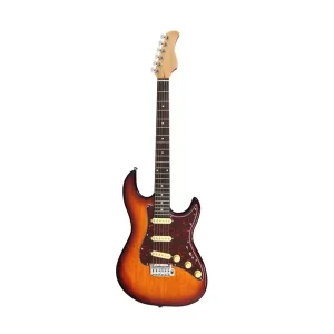 Soldes LARRY CARLTON S3 SSS TS RN GUITARE ELECTRIQUE "STRATOCASTER" SUNBURST