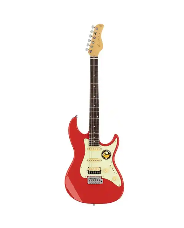 LARRY CARLTON S3 SSS DRD RN GUITARE ELECTRIQUE "STRATOCASTER" ROUGE Expédition Rapide