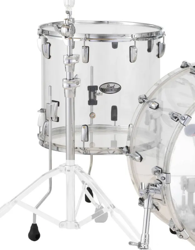 Prix Bas Pearl Crystal Beat 18x16‘‘ Floor Tom - Clear