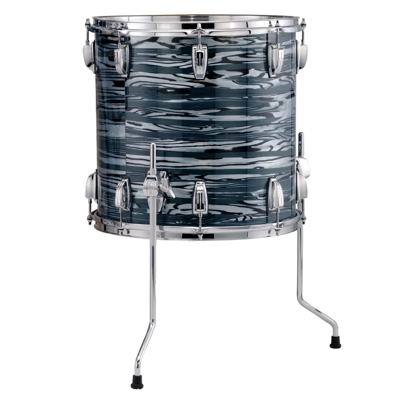 Offre Limitée Ludwig Drums Classic Maple Fab 14x14‘‘ Floor Tom - Blue Strata