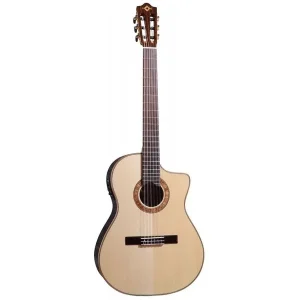 MARTINEZ MP14-RS CROSSOVER GUITARE CLASSIQUE ELECTRO-ACOUSTIQUE NAT. Usine Directe