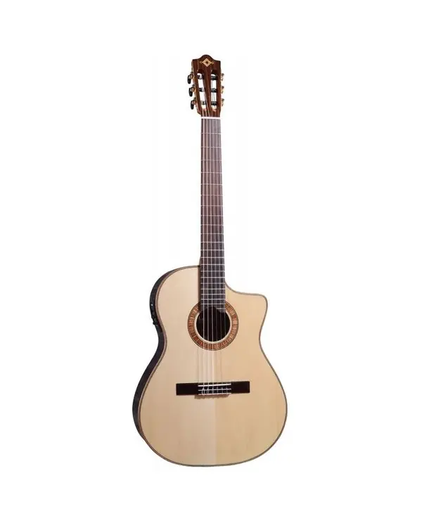 MARTINEZ MP14-RS CROSSOVER GUITARE CLASSIQUE ELECTRO-ACOUSTIQUE NAT. Usine Directe