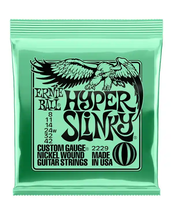 ERNIE BALL 2229 HYPER SLINKY JEU GUITARE ELECTRIQUE 08-42 Meilleur Choix