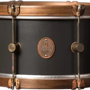 Nouvel Arrivage A&F Drum Co. Club Series 8x12‘‘ Tom Tom with Maple Hoops - Charcoal Gray