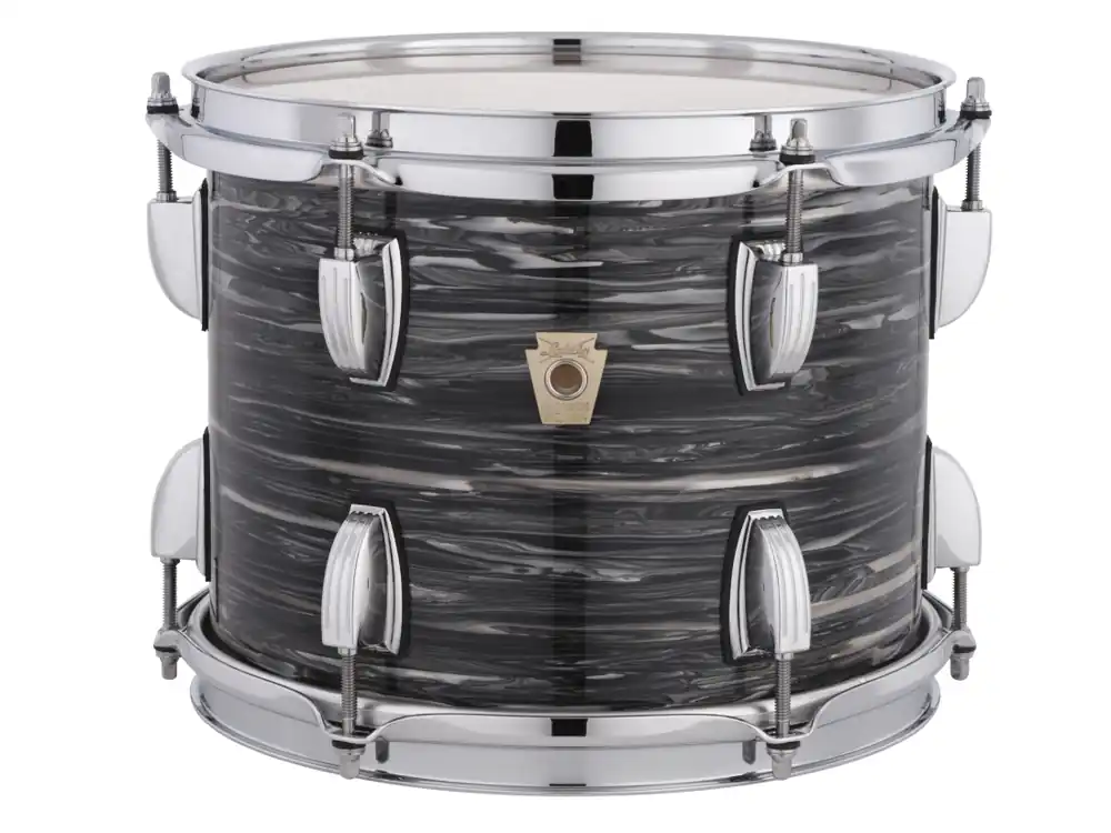 Ludwig Drums Classic Maple 8x10‘‘ Tom, Large Classic Lug - Black Oyster Remise