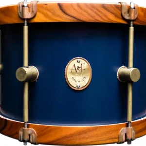 A&F Drum Co. Club Series Maple Tom Tom with Rosewood Hoops, 9x13‘‘ - Chandler Blue Retour Gratuit