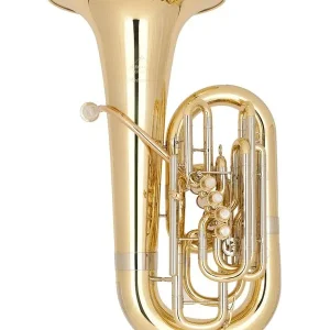 MIRAPHONE 1281 "PETRUSCHKA" TUBA FA 4 PISTONS +1 PAL. BROSSE + Housse Populaire