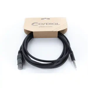 Expédition Rapide CORDIAL EM0.5FV "ELEMENTS" CABLE JACK MLE / XLR FEMELLE - 0,5m