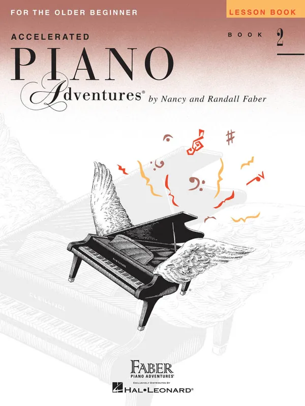 Top Vente Faber Piano Adventures Accelerated Piano Adventures for the Older Beginner, Lesson Book 2 - Faber/Faber - Book