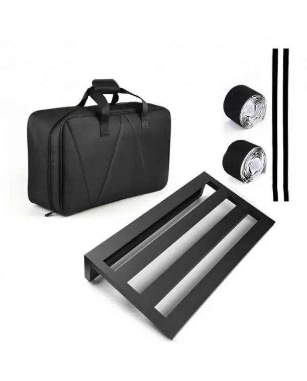 Certifié CALINE CB-110 PEDALBOARD 50x28,5x1,2cm AVEC SACOCHE DE TRANSPORT