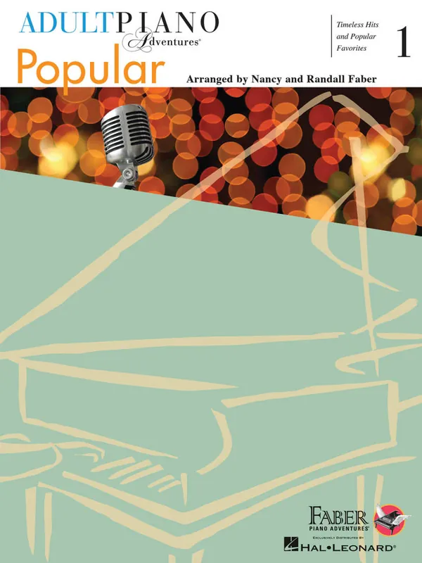 Faber Piano Adventures Adult Piano Adventures Popular, Book 1 - Faber/Faber - Piano - Book Top Vente