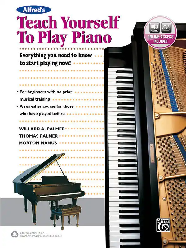 Populaire Alfred Publishing Alfred‘s Teach Yourself to Play Piano - Manus/Palmer/Palmer - Piano - Book/Audio Online