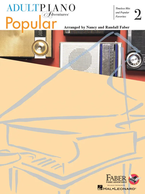 Faber Piano Adventures Adult Piano Adventures Popular Book 2 - Faber/Faber - Piano - Book Nouveauté