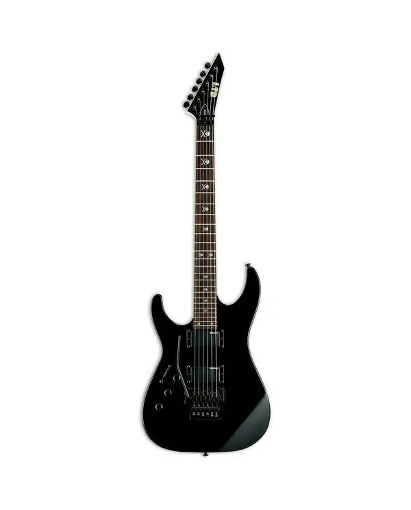 Bon Marché LTD KH202LH-BLK "KIRK HAMMET" GUITARE ELECTRIQUE GAUCHER NOIRE
