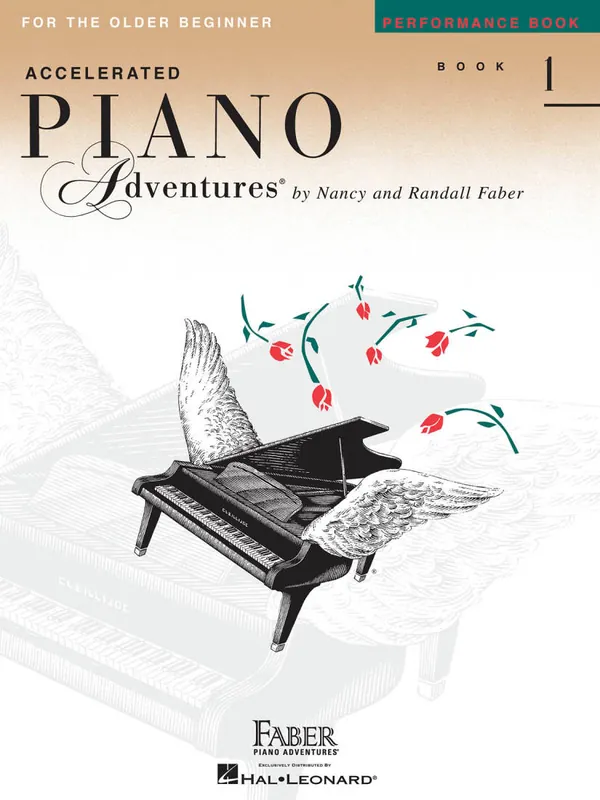 Faber Piano Adventures Accelerated Piano Adventures for the Older Beginner, Performance Book 1 - Faber/Faber - Book Promotion