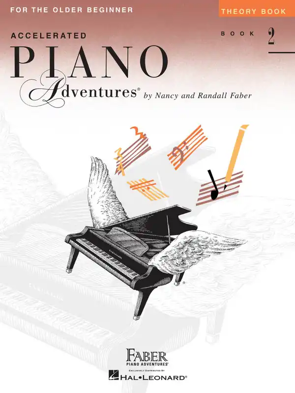 Promotion Saisonnière Faber Piano Adventures Accelerated Piano Adventures for the Older Beginner, Theory Book 2 - Faber/Faber - Book