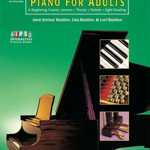 Kjos Music Bastien Piano For Adults, Book 1 - Piano - Book/Audio Online (IPS) Bon Marché
