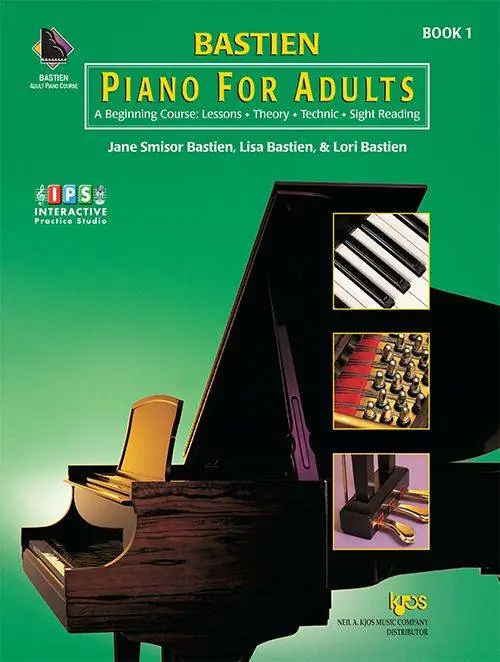 Kjos Music Bastien Piano For Adults, Book 1 - Piano - Book/Audio Online (IPS) Bon Marché