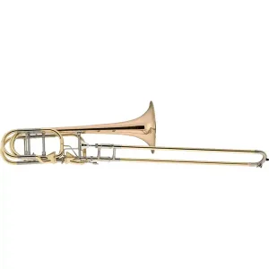 Haute Qualité XO 1242RL TROMBONE BASSE SYSTEME OPEN WRAP - Pavillon cuivre rose