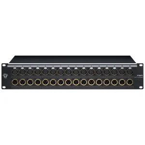 BLACK LION PBR-XLR32 DSUB PATCHBAY CONNECTEUR 32 XLR ET 4 DSUB Promotion Saisonnière