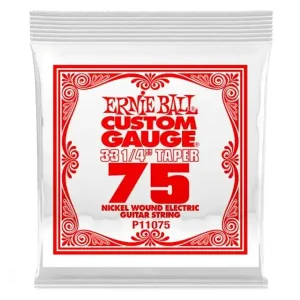Expédition Rapide ERNIE BALL 1174 CORDE BASSE ELEC FILE NICKEL 075 LONG SCALE