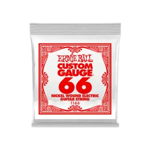ERNIE BALL 1166 CORDE GUITARE ELEC FILE NICKEL 066 Usine Directe