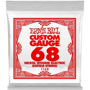 Prix Réduit ERNIE BALL 1168 CORDE BASSE ELEC FILE NICKEL 068