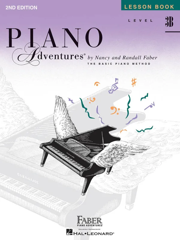 Faber Piano Adventures Piano Adventures Lesson Book (2nd Edition), Level 3B - Faber/Faber - Piano - Book Promotion Saisonnière