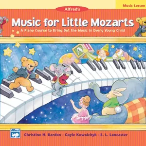 Prix Choc Alfred Publishing Music for Little Mozarts Music Lesson Book 1 - Barden /Kowalchyk /Lancaster - Piano - Book