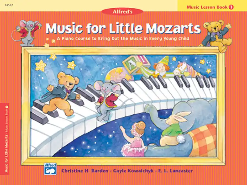 Prix Choc Alfred Publishing Music for Little Mozarts Music Lesson Book 1 - Barden /Kowalchyk /Lancaster - Piano - Book