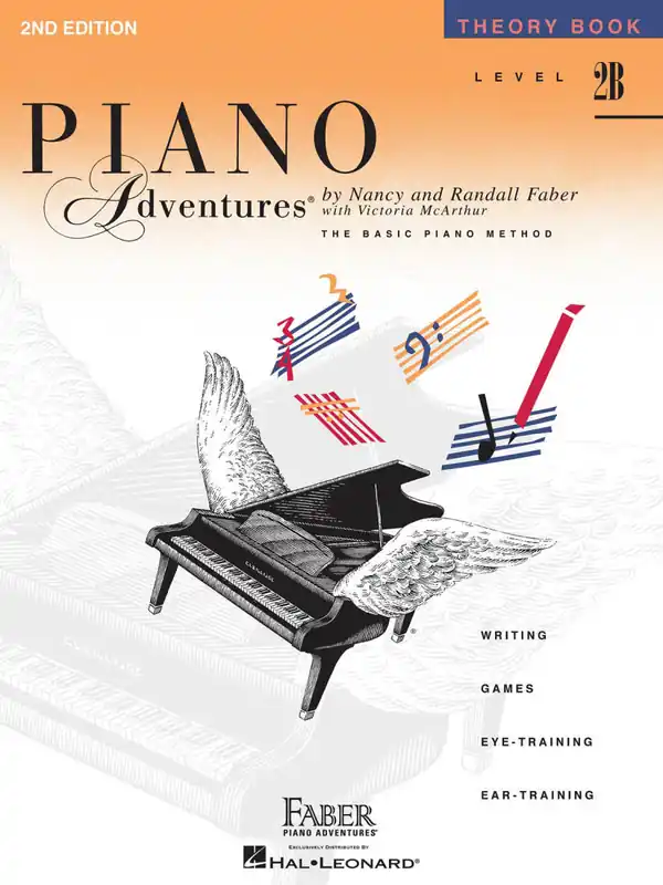 Top Vente Faber Piano Adventures Piano Adventures Theory Book (2nd Edition), Level 2B - Faber/Faber - Piano - Book