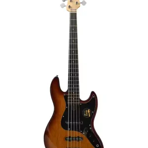 Nouveauté MARCUS MILLER V3P-5 TS RN BASSE ELECTRIQUE 5 CORDES TOBACCO SUNBURST