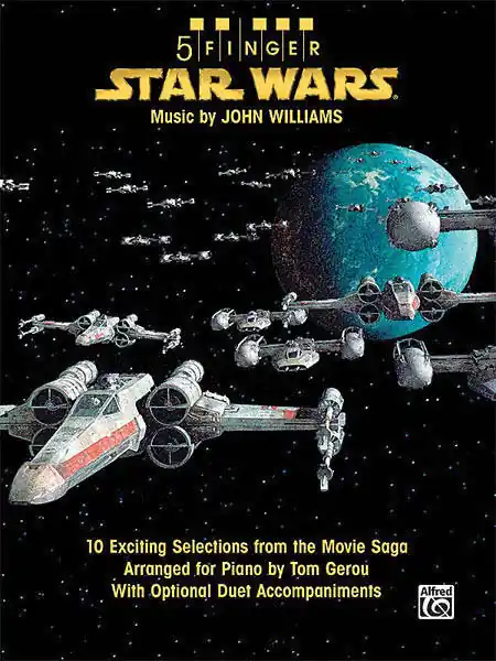 Hal Leonard Star Wars - Williams/Gerou - Five Finger Piano - Book Promotion