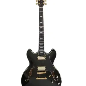 LARRY CARLTON H7 BK GUITARE JAZZ ELECTRIQUE HOLLOW BODY NOIRE Usine Directe