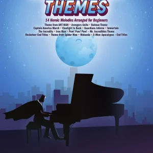 Hal Leonard Superhero Themes 14 Heroic Melodies Arranged for Beginners - Piano - Book Top Vente