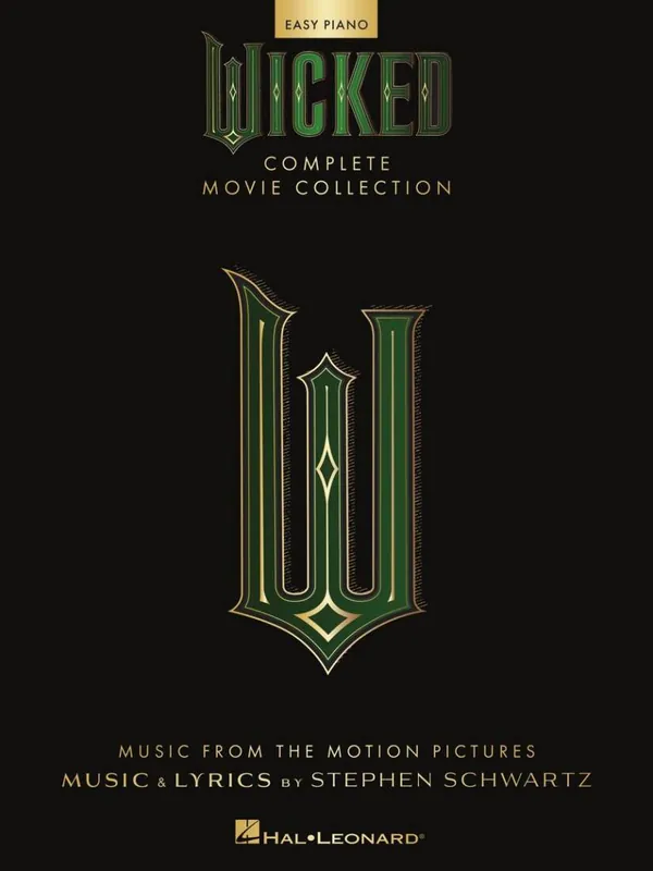 Commander Maintenant Hal Leonard Wicked Complete Movie Collection - Schwartz - Easy Piano - Book