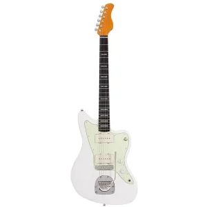 LARRY CARLTON J5 WH RN GUITARE ELECTRIQUE BLANCHE Offre Spéciale