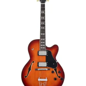 LARRY CARLTON H7FTB GUITARE ELECTRIQUE FULL HOLLOW BODY TOBACCO BURST Nouveauté