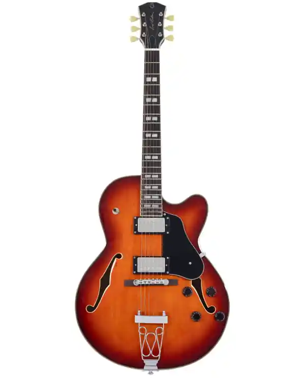 LARRY CARLTON H7FTB GUITARE ELECTRIQUE FULL HOLLOW BODY TOBACCO BURST Nouveauté