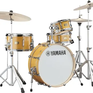 Yamaha Stage Custom Hip 4-Piece Kit with Hardware (20,10,13,SD) - Natural Commander Maintenant