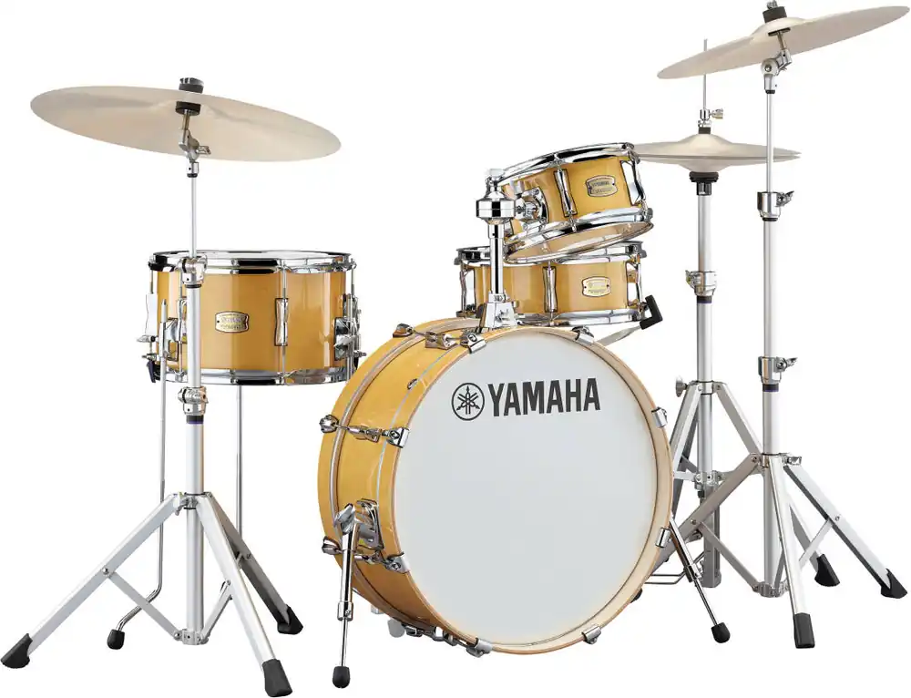 Yamaha Stage Custom Hip 4-Piece Kit with Hardware (20,10,13,SD) - Natural Commander Maintenant