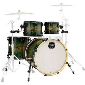 Mapex Armory 4-Piece Shell Pack (22,10,12,16) - Anaconda Burst Offre Limitée