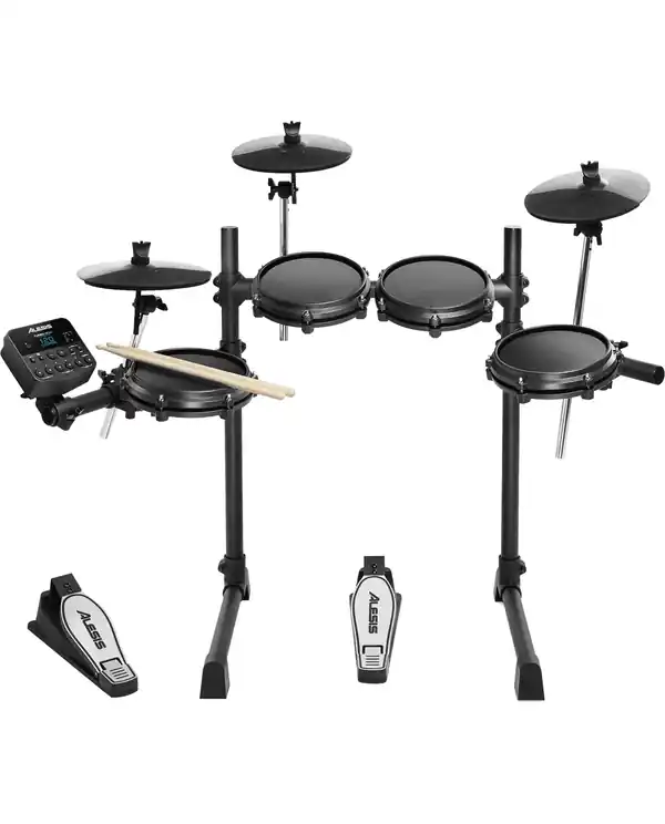 ALESIS TURBOMESHKIT BATTERIE NUMERIQUE 4 FUTS & 3 CYMBALES Bon Plan